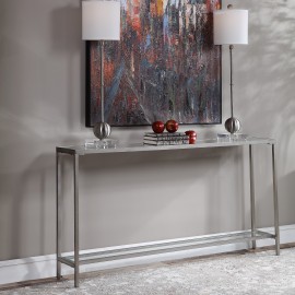 Hayley Silver Console Table - Uttermost Collection