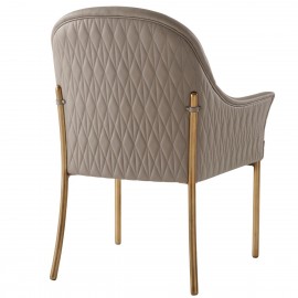 Iconic Dining Armchair in Leather - Iconic Collection
