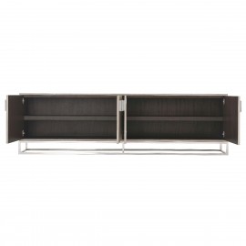 Large Media Console Fisher in Overcast - TA Studio No.4 Collection