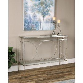 Luano Silver Console Table - Uttermost Collection