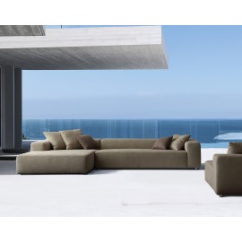 Mustique Bespoke Large Chaise Sofa