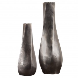 Noa Dark Nickel Vases Set/2 - Uttermost Collection