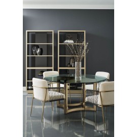ReMix Glass Top Table 137cm - Modern Remix Collection