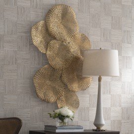Ripley Gold Metal Wall Art - Uttermost Collection