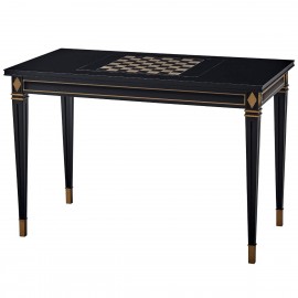 Sargent Games Table in Seal - Alexa Hampton Collection