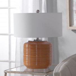 Solene Orange Table Lamp - Uttermost Collection