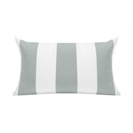 Spa/White Cabana Outdoor Cushion - 50x30cm