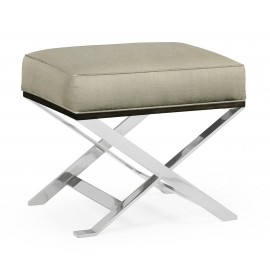 Stool Military in Stainless Steel - Mazo - JC Modern - Campaign