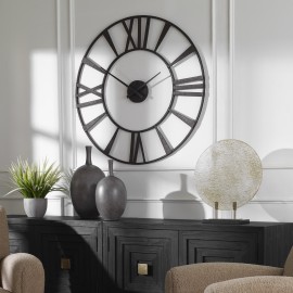 Storehouse Rustic Wall Clock - Uttermost Collection