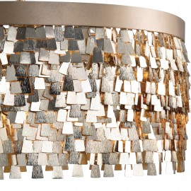 Tillie 3 Light Textured Gold Pendant - Uttermost Collection