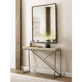 Tray Console Table Crazy X in Overcast - TA Studio No.2 Collection
