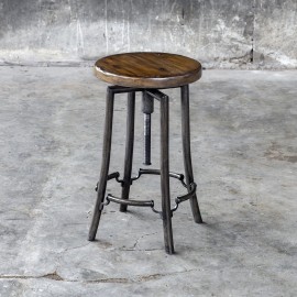 Westlyn Industrial Bar Stool - Uttermost Collection