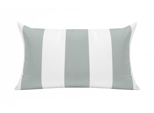 Spa/White Cabana Outdoor Cushion - 50x30cm