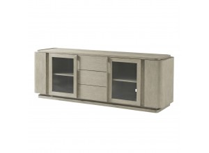 Wooden Media Cabinet - Repose Collection