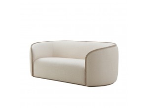Wooden Upholstered Sofa 220cm - Repose Collection